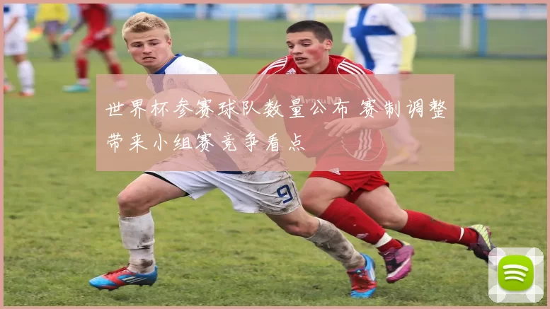 世界杯参赛球队数量公布 赛制调整带来小组赛竞争看点